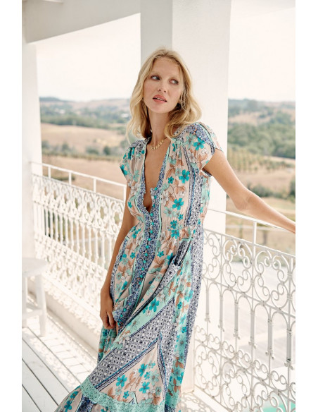 ▷ Vestido Carlisle Carmen Maxi Jaase| Sopotey