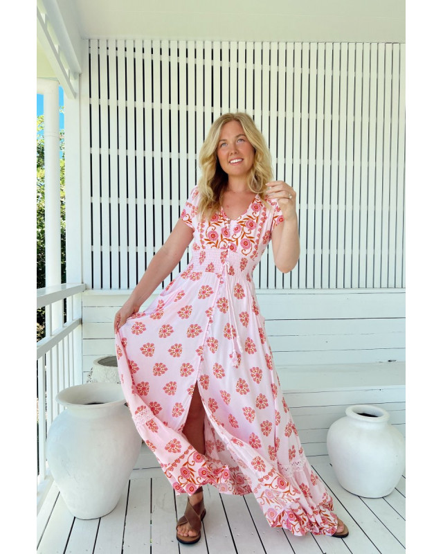▷ Vestido Dessert Wildflowers Romi Maxi Jaase| Sopotey 2