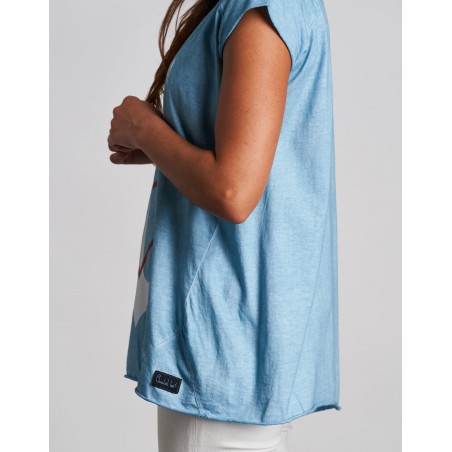 ▷ Camiseta Anabel Lee Ancla| Sopotey